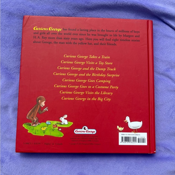 Curious George Treasury Book like new - Picture 6 of 6